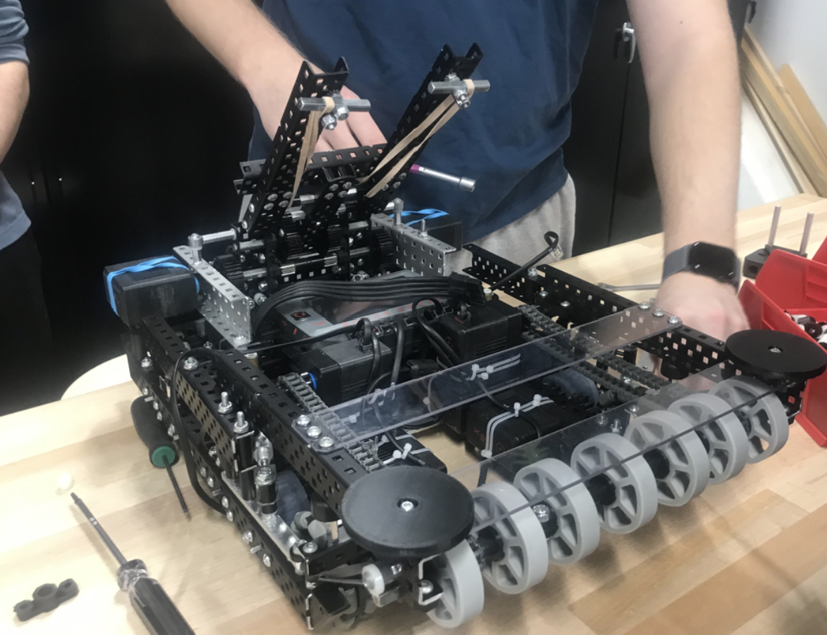 Vertical Bar Climb Mechanism - Final Assembly